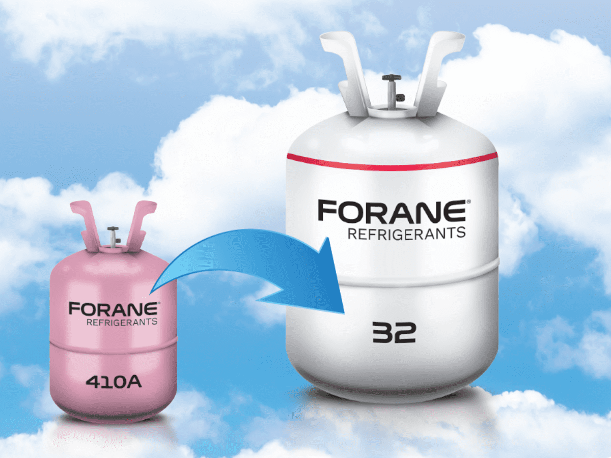 Forane R-32, a replacement for 410A
