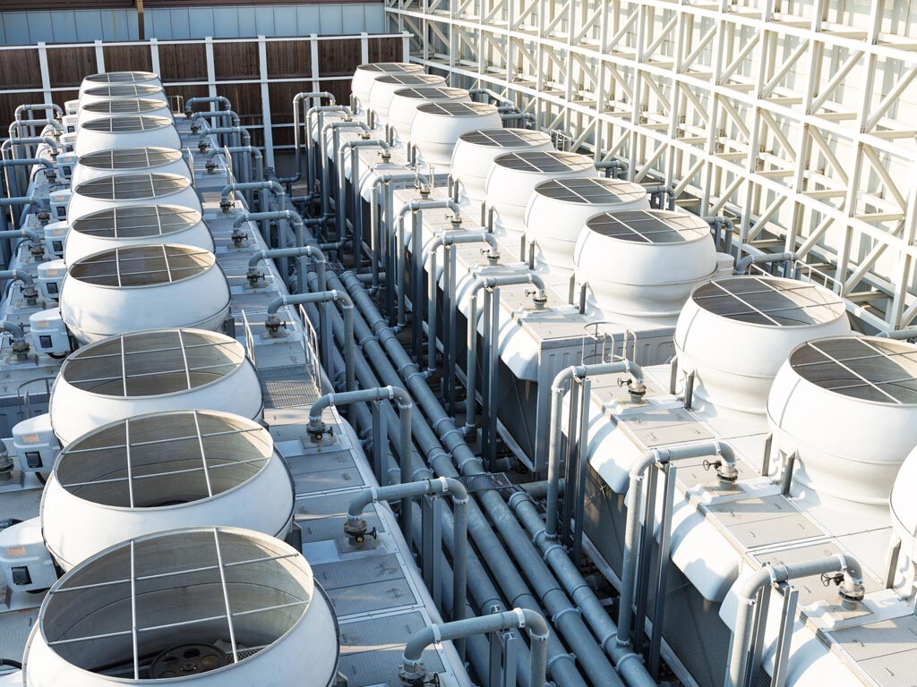 Refrigerants for chillers